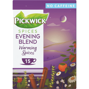 Pickwick Evening Blend Warming Spices Rooibos Thee 15 Stuks