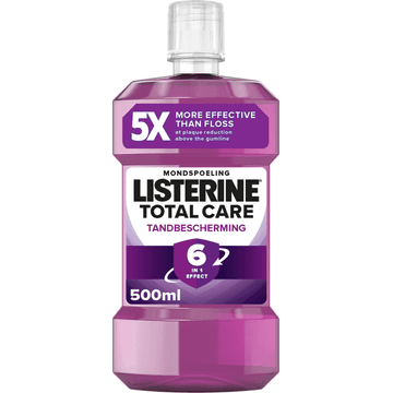 Listerine Total Care Tandbescherming Mondspoeling 6 in 1 Effect 500ML