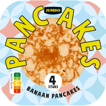 Jumbo Banaan Pancakes 4 Stuks