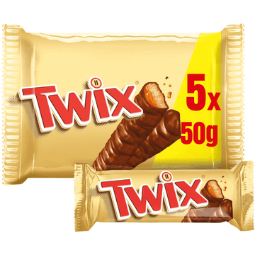 Twix Chocolade caramel koek repen 5x2-pack