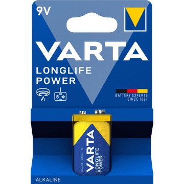 Varta Longlife Power 9V 1 Stuk
