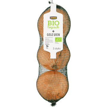 Jumbo Biologisch Gele Uien 3 Stuks
