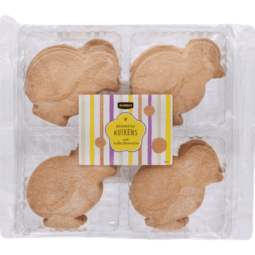 Jumbo Roomboter Kuikens met Suikerdecoratie 200 g