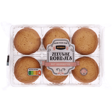 Jumbo Zeeuwse Rondjes met Roomboter 250 g