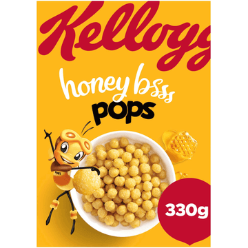 Kellogg's Honey Pops ontbijtgranen 330 g