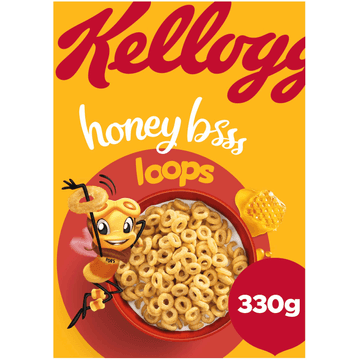 Kellogg's Honey Loops ontbijtgranen 330 g