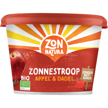Zonnatura Bio Zonnestroop Appel & Dadel 300 g