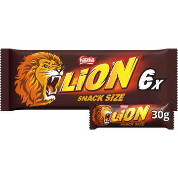 LION Melkchocolade Reep 6 x 30 g
