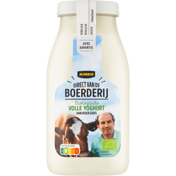 Jumbo Direct van de Boerderij Biologische Volle Yoghurt 500 g