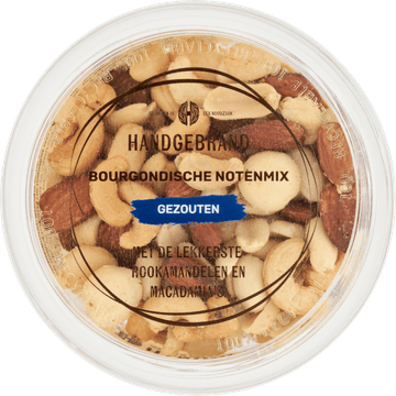 Handgebrand Bourgondische Notenmix Gezouten 180 g