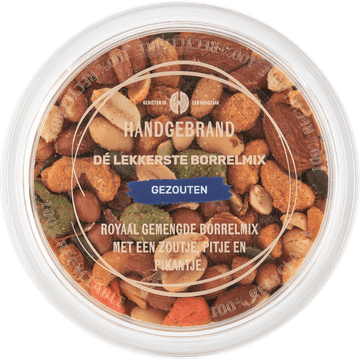 Handgebrand Dé Lekkerste Borrelmix Gezouten 230 g