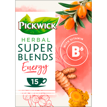 Pickwick Herbal Super Blends Energy Kruidenthee