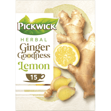 Pickwick Ginger Goodness Lemon Kruidenthee