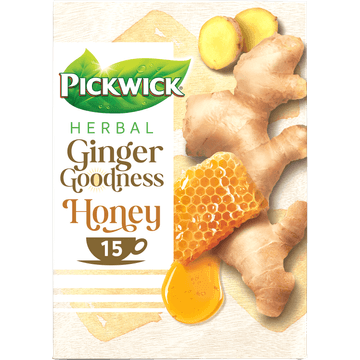 Pickwick Herbal Ginger Goodness met Honingsmaak 15 x 1,75 g