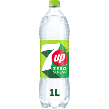 7UP Zero Sugar Refreshing Lemon & Lime Taste 1 L
