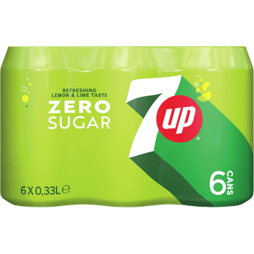 7Up Zero Sugar 6 x 330ml
