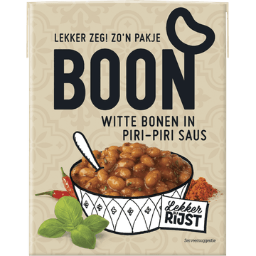 Boon Witte Bonen in Piri-Piri Saus 380 g