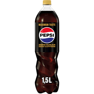 Pepsi Zero Caffeïne vrij Frisdrank 1,5 L