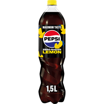 Pepsi Zero Sugar Lemon Flavour 1,5 L