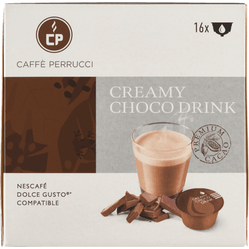 Caffè Perrucci Creamy Choco Drink 16 x 18 g