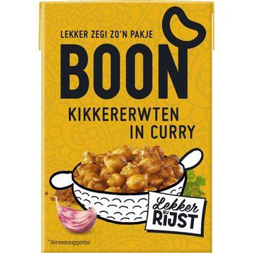 Boon Kikkererwten in Curry 190 g