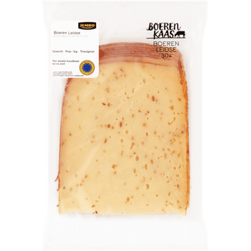 Jumbo Boeren Leidse Kaas 30+ Plakken ca. 180 g