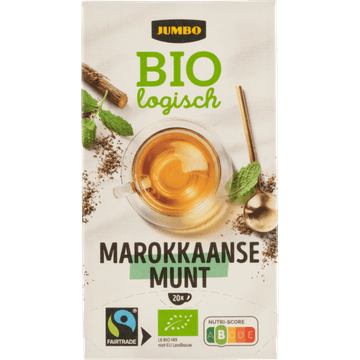 Jumbo Biologisch Marokkaanse Munt 20 Stuks 30 g