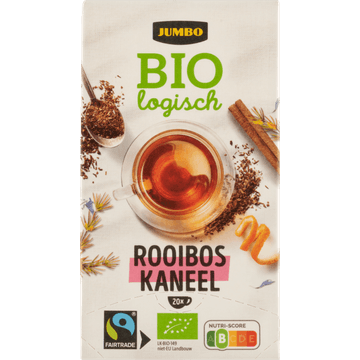 Jumbo Biologisch Rooibos Kaneel 20 Stuks 30 g