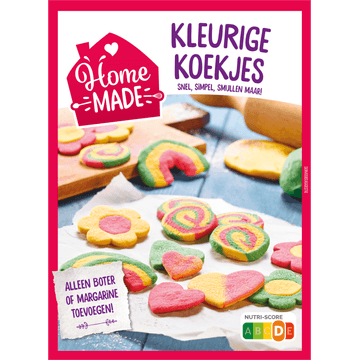 HomeMade Complete Mix voor Kleurige Koekjes 360 g