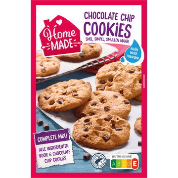 HomeMade Complete Mix voor Chocolate Chip Cookies 325 g