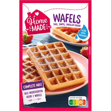 HomeMade Complete Mix voor Wafels 400 g