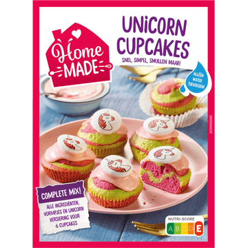 HomeMade Complete Mix voor Unicorn Cupcakes 260 g