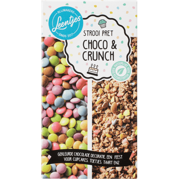 Leentjes Strooi Pret Choco & Crunch 120 g