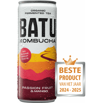 Batu Kombucha Passionfruit & Mango 250ML