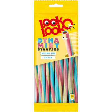 Look-O-Look Dynamietstaafjes Regenboog Bessen 110g