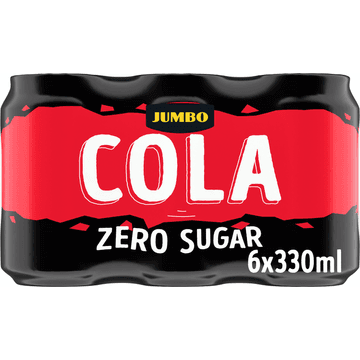 Jumbo Cola Zero Sugar Blik 6 x 330ML