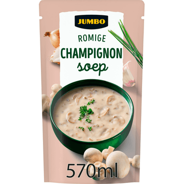 Jumbo Romige Champignonsoep 570ML