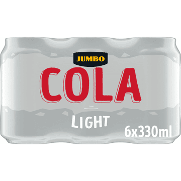 Jumbo Cola Light Blik 6 x 330ML