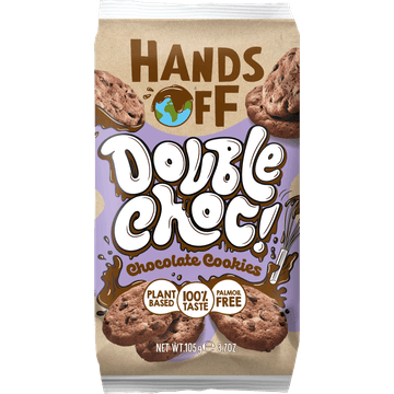 Hands Off Double Choc! Chocolate Cookies 105 g