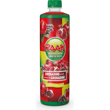 RAAK Vruchtensiroop Grenadine 0,75 L