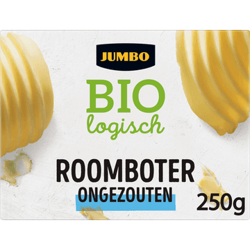 Jumbo Biologisch Roomboter Ongezouten 250 g