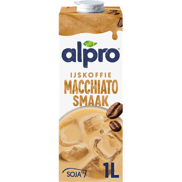 Alpro Sojadrink Macchiato Houdbaar 1L