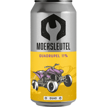 Moersleutel - Quadrupel - Blik - 440ML