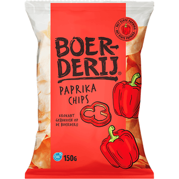 Boerderij Chips Paprika 150 g