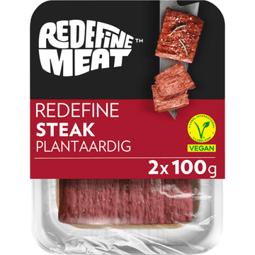Redefine Meat Plantaardige Steak, met Rundvleessmaak 2x100 g