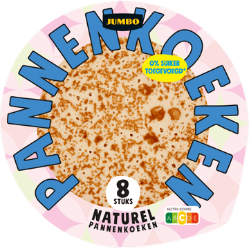 Jumbo Naturel Pannenkoeken 8 Stuks