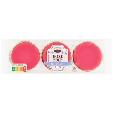 Jumbo Roze Koek 6 Stuks