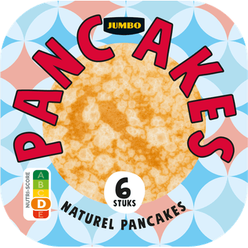 Jumbo Naturel Pancakes 6 Stuks