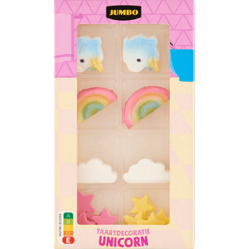 Jumbo Taartdecoratie Unicorn 25 g