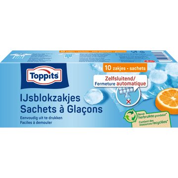 Toppits IJsblokzakjes 10 Stuks